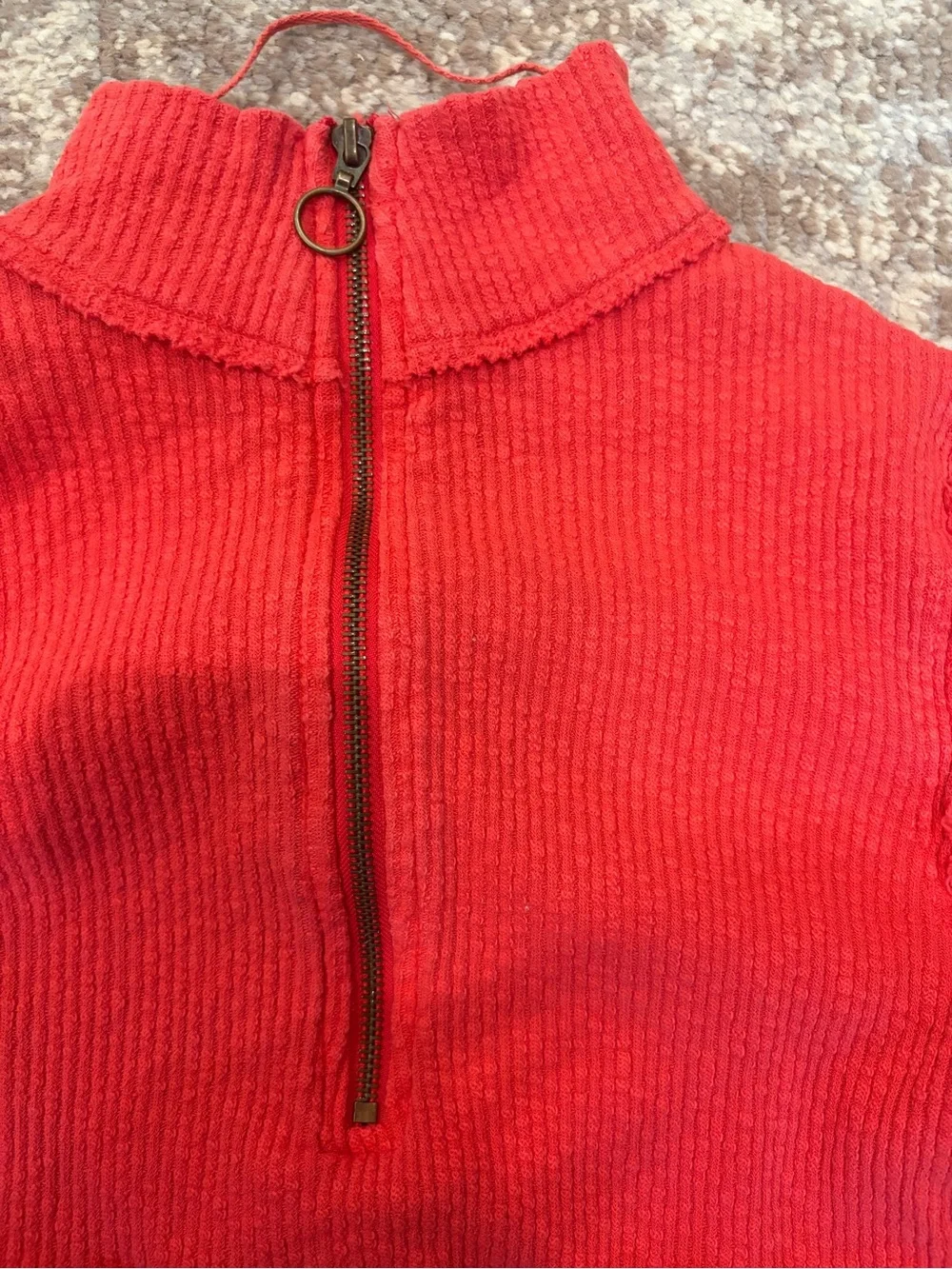 Free people quarter zip! Never Worn!